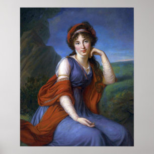 Vigée Le Brun - Maria Grigorievna Viazemsky Poster