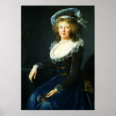 Vigée Le Brun - Maria Teresa Di Borbone Naples Poster (Vorne)