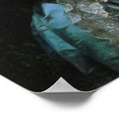 Vigée Le Brun - Marie-Antoinette mit Rose Poster (Ecke)