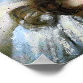 Vigée Le Brun - Portrait des jungen Mädchens Poster (Ecke)