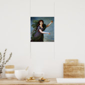 Vigée Le Brun - Portrait einer jungen Frau Poster (Küche)