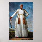 Vigée Le Brun - Portrait von Mohammed Dervish Khan Poster (Vorne)