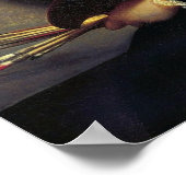 Vigée Le Brun - Selbstportrait Poster (Ecke)