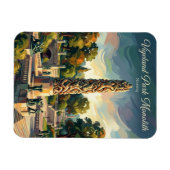 Vigeland-Park Norwegen Magnet (Horizontal)