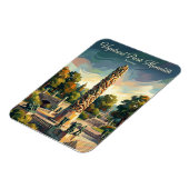 Vigeland-Park Norwegen Magnet (Linke Seite)