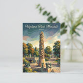 Vigeland-Park Norwegen Postkarte (Stehend Vorderseite)