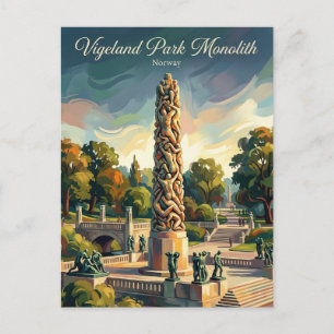 Vigeland-Park Norwegen Postkarte