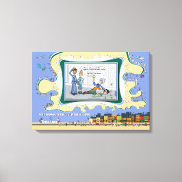 Vigil-Auntie | Absurd Wordplay Humor 24x16 Leinwanddruck