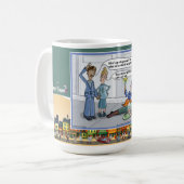 Vigil-Auntie | Absurd Wordplay Humor Classic Kaffeetasse (Vorderseite Links)
