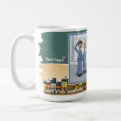 Vigil-Auntie | Absurd Wordplay Humor Classic Kaffeetasse (Links)