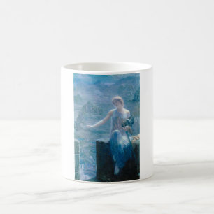 Vigil der Valkyrie (Elegante Dame in Burg) Kaffeetasse