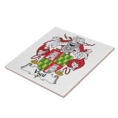 Vigil-Familienwappen Fliese (Seite)