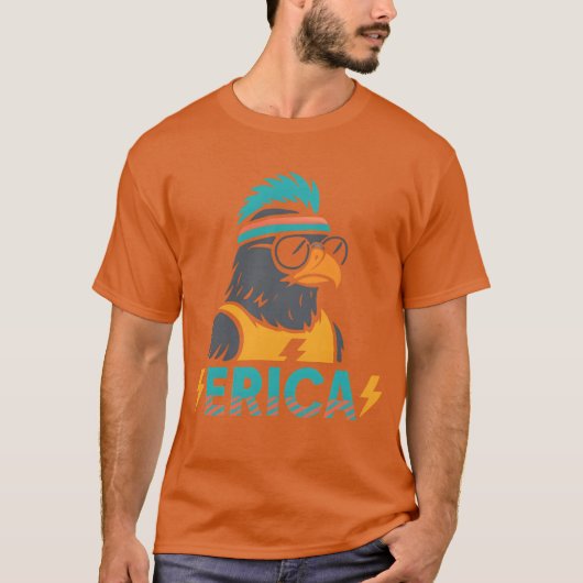 Vigilant Eagle Geschenk T-Shirt (Vorderseite)