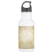 Vignette Textur Hintergrund für antikes Pergament Trinkflasche (Vorderseite)