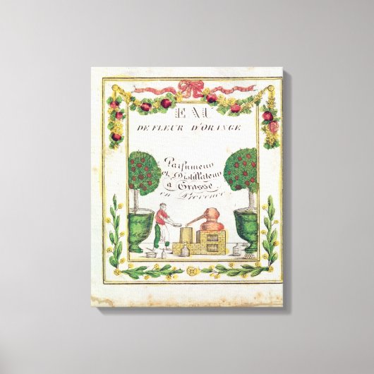 Vignette von Eau de Fleur d'Orange Leinwanddruck (Vorderseite)