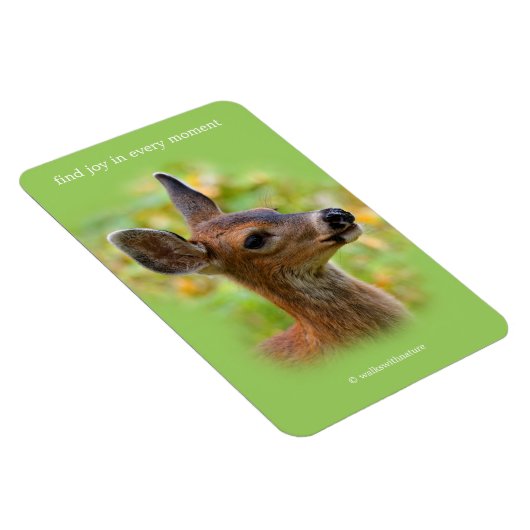 Vignetted Portrait von Lächelndem Schwarzschwanz-H Magnet (Rechte Seite)