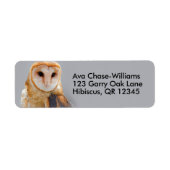 Vignetted Serene Barn Owl (Vorne)
