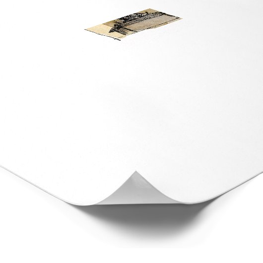 Vignettes im Garten von Versailles, Frankreich Poster (Ecke)