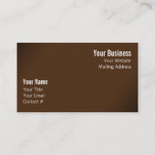 Vignettiertes Profil eines Peregrine Falken Visitenkarte (Rückseite)