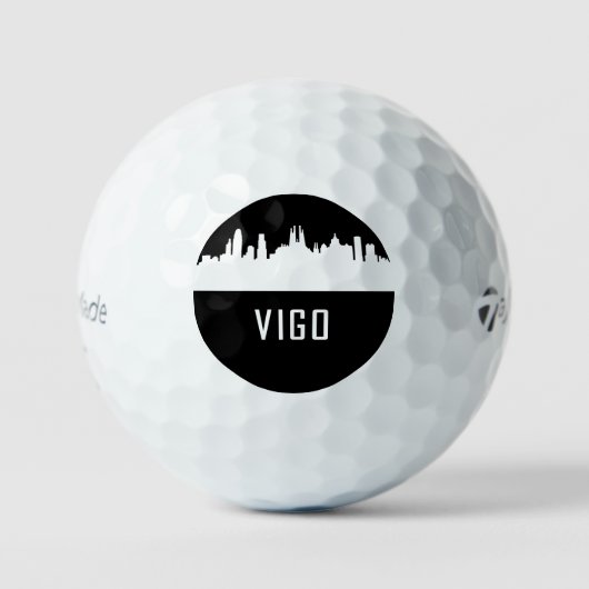 Vigo | cities of Spain Golfball (Vorderseite)