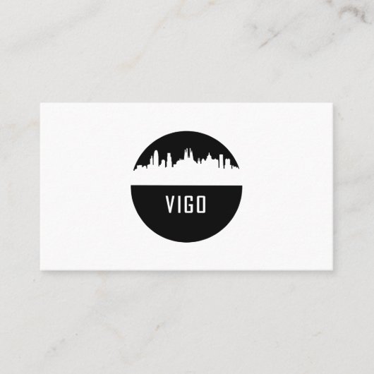 Vigo | cities of Spain Rabattkarte (Vorderseite)