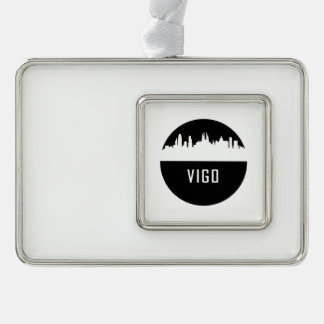 Vigo | cities of Spain Rahmen-Ornament Silber