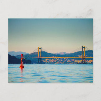 Vigo, Rande Bridge Postkarte