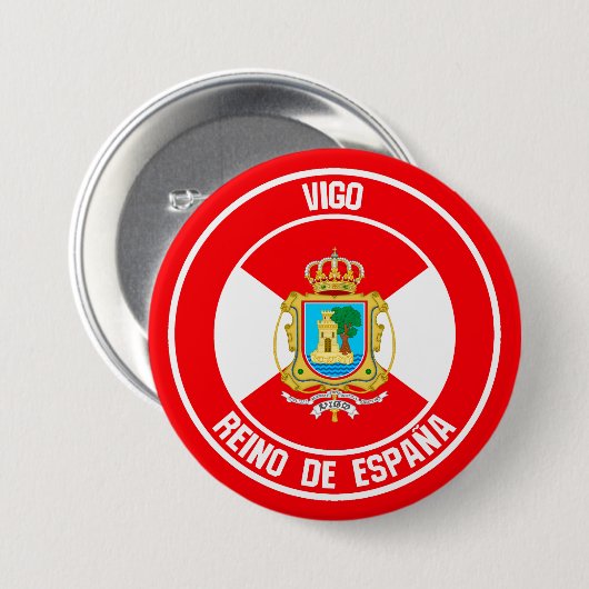 Vigo Round Emblem Button (Vorne & Hinten)