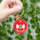 Vigo Round Emblem Schlüsselanhänger (Hand)