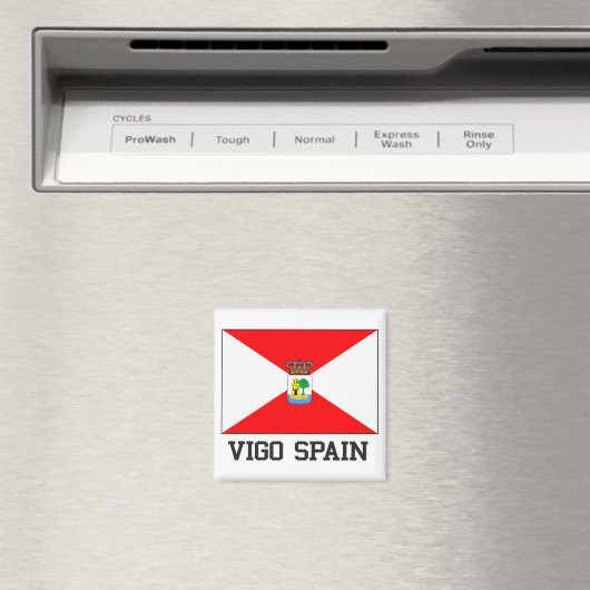 Vigo Spanien Magnet (In Situ (Geschirrspüler))