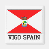 Vigo Spanien Magnet (Vorne)