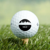 Vigo | Städte Spaniens Golfball (Insitu T-Shirt)
