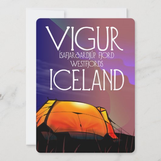 Vigur Ísafjarðardjúp fjord in Westfjords Island (Vorderseite)