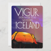 Vigur Ísafjarðardjúp fjord in Westfjords Island (Rückseite)