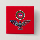 VII Armored Corps Eagle Button (Vorderseite)