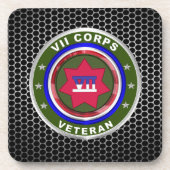 VII Armored Corps Getränkeuntersetzer (Vorderseite)