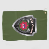VII Armored Corps Veteran Golfhandtuch (Horizontal)