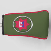 VII Corps "The Jayhawk Corps" Golf Headcover (Vorderseite)