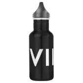 VII EDELSTAHLFLASCHE (Links)