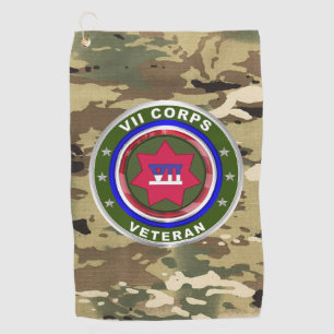 VII. Korps  Golfhandtuch