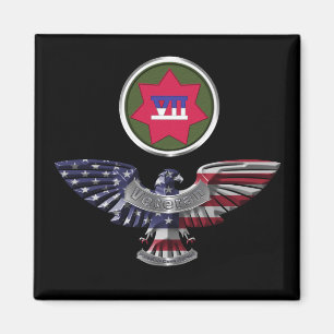 VII. Panzerkorps Adler Magnet