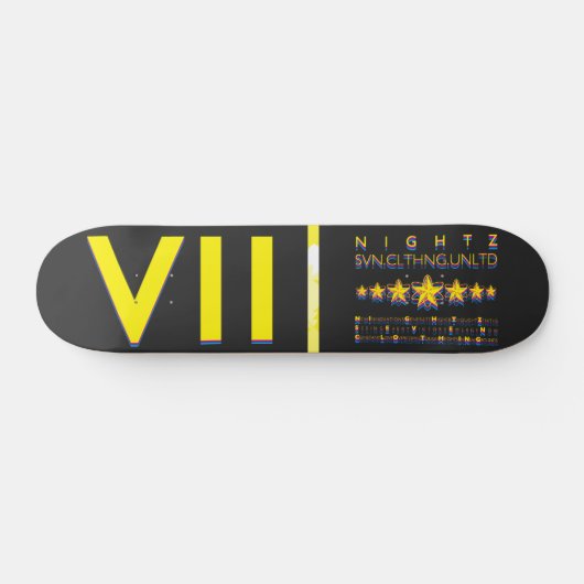 VII Tech Skateboard (Horizontal)