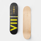 VII Tech Skateboard (Vorderseite)