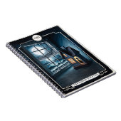 VIII Uhr der Witwe - immer noch Gewartet, Tarot Notizblock (Rechte Seite)