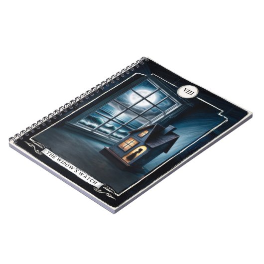 VIII Uhr der Witwe - immer noch Gewartet, Tarot Notizblock (Linke Seite)