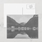 Vik Eidfjord Vintage Postkarte (Vorne/Hinten)
