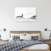 Vík i Myrdal Church, Island Leinwanddruck (Insitu (Schlafzimmer))