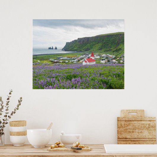VIK, ISLAND POSTER (Küche)