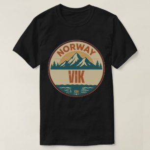 Vik, Norge Norwegen T-Shirt
