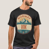 Vik, Norge Norwegen T-Shirt (Vorderseite)